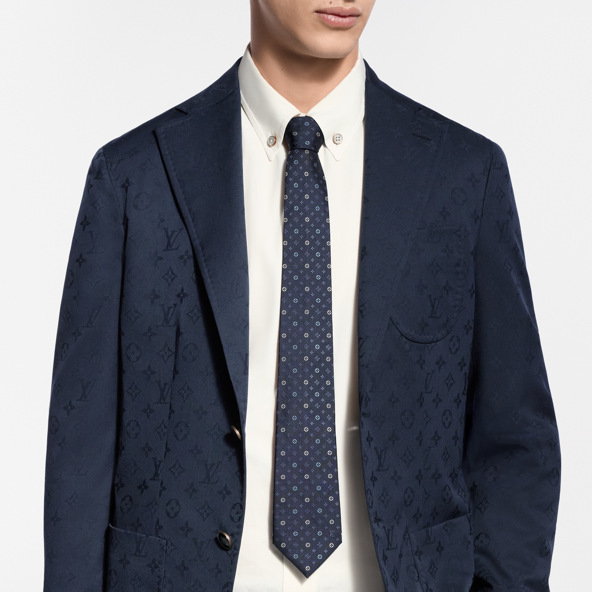 ネクタイ・モノグラム フラワー S00｜ルイ・ヴィトン 公式サイト - M98031